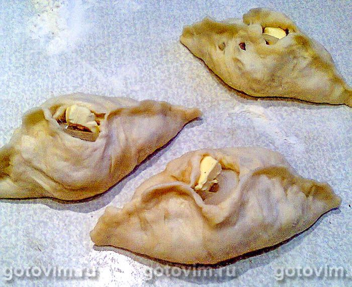 Фотографии рецепта Расстегаи с рыбой, 08 Расстегаи с рыбой, Шаг 08