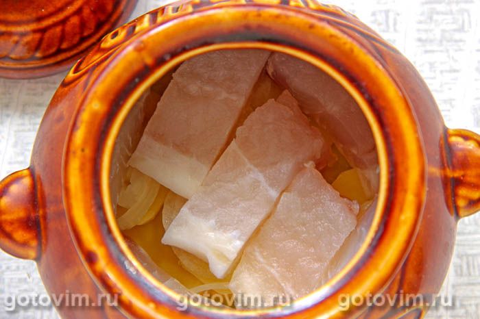 Фотографии рецепта Горшочки с рыбой и картофелем, 04 Горшочки с рыбой и картофелем, Шаг 04