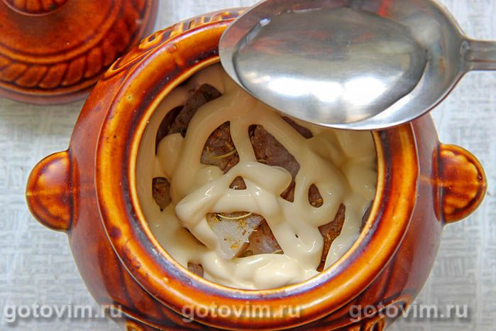 Фотографии рецепта Горшочки с рыбой и картофелем, 06 Горшочки с рыбой и картофелем, Шаг 06