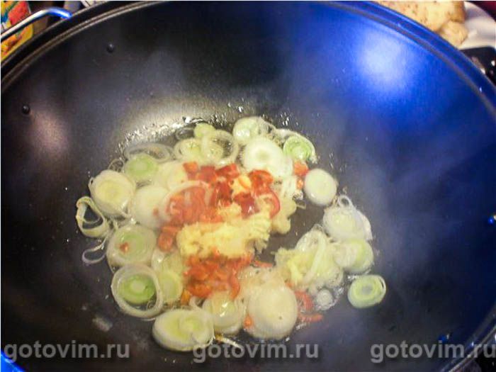 Фотографии рецепта Рыба с овощами по-китайским мотивам, 06 Рыба с овощами по-китайским мотивам, Шаг 06