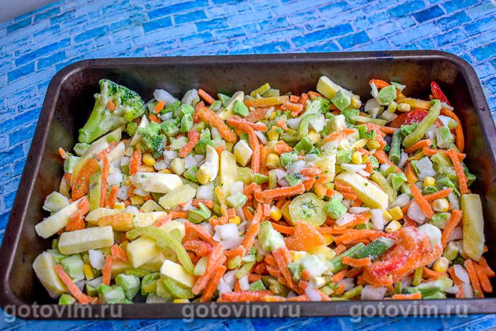 Фотографии рецепта Рыба с овощами в духовке, 01 Рыба с овощами в духовке, Шаг 01