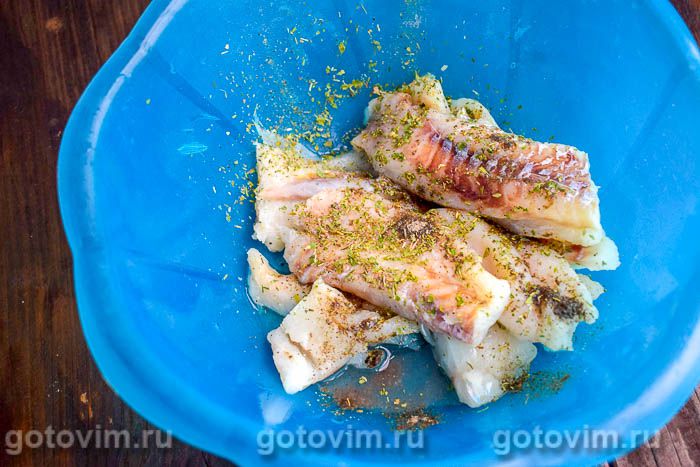 Фотографии рецепта Рыба с овощами в духовке, 02 Рыба с овощами в духовке, Шаг 02
