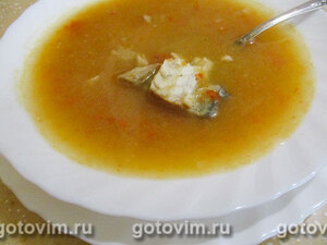 Рыбный суп-пюре с тыквой
