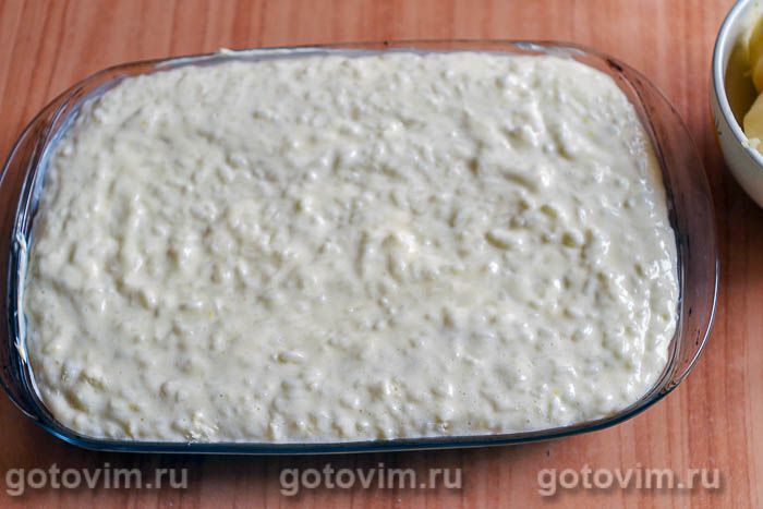 Фотографии рецепта Рисовая запеканка с яблоками, 05 Рисовая запеканка с яблоками, Шаг 05