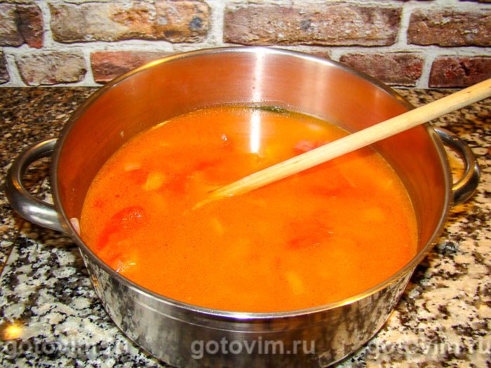 Фотографии рецепта Рис с фасолью по-португальски, 05 Рис с фасолью по-португальски, Шаг 05