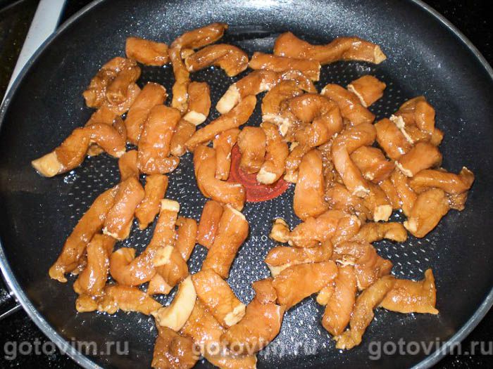 Фотографии рецепта Рисовая лапша с мясом по-китайски, 02 Рисовая лапша с мясом по-китайски, Шаг 02