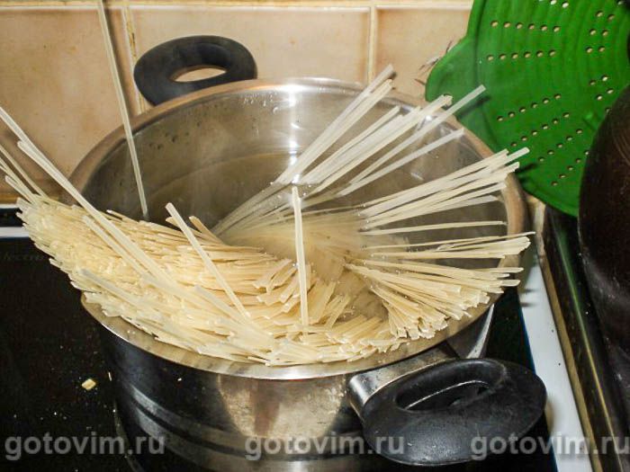 Фотографии рецепта Рисовая лапша с мясом по-китайски, 04 Рисовая лапша с мясом по-китайски, Шаг 04