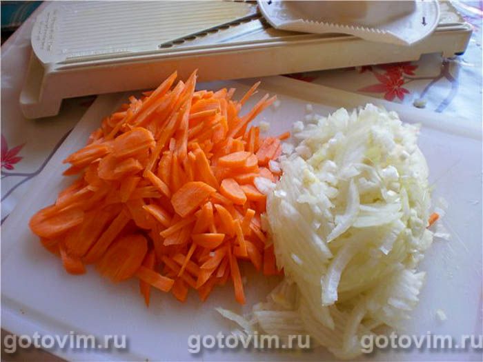 Фотографии рецепта Рис с овощами и каслером (по мотивам турецкого пилава), 01 Рис с овощами и каслером (по мотивам турецкого пилава), Шаг 01