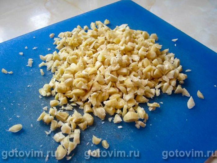 Фотографии рецепта Рисовый пудинг с шафраном и миндалем (Gotlänsk saffranspannkaka), 03 Рисовый пудинг с шафраном и миндалем (Gotlänsk saffranspannkaka), Шаг 03