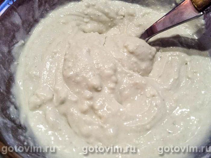 Фотографии рецепта Рисовая запеканка с сыром рокфор и шпинатом, 03 Рисовая запеканка с сыром рокфор и шпинатом, Шаг 03