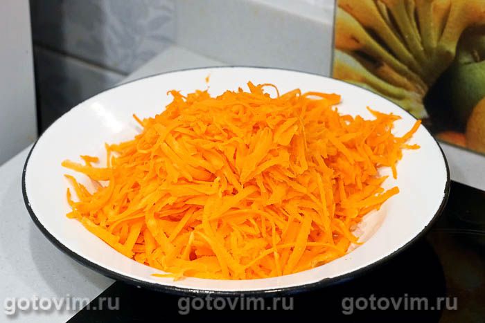Фотографии рецепта Рисовая запеканка с яблоками и морковью, 02 Рисовая запеканка с яблоками и морковью, Шаг 02