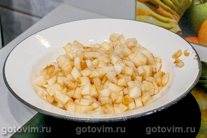 Фотографии рецепта Рисовая запеканка с яблоками и морковью, 03 Рисовая запеканка с яблоками и морковью, Шаг 03