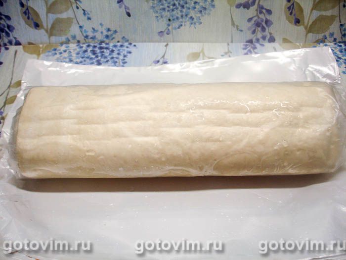 Фотографии рецепта Слоеные рогалики с ореховой начинкой, 01 Слоеные рогалики с ореховой начинкой, Шаг 01