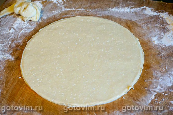Фотографии рецепта Лимонно-творожные рогалики, 05 Лимонно-творожные рогалики, Шаг 05