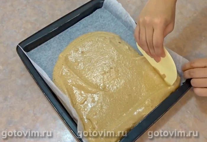 Фотографии рецепта Бисквитный рулет с кремом «Кофейное наслаждение», 02 Бисквитный рулет с кремом «Кофейное наслаждение», Шаг 02