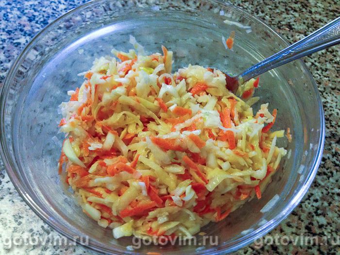 Фотографии рецепта Оромо - рулет с овощами на пару, 04 Оромо - рулет с овощами на пару, Шаг 04