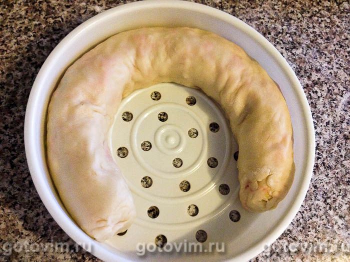 Фотографии рецепта Оромо - рулет с овощами на пару, 08 Оромо - рулет с овощами на пару, Шаг 08