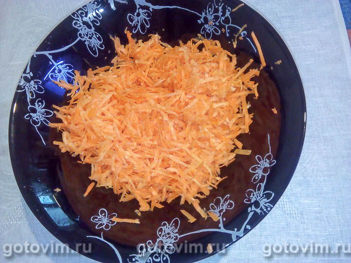 Фотографии рецепта Мясной рулет с морковной начинкой, 03 Мясной рулет с морковной начинкой, Шаг 03