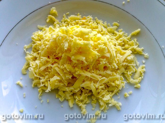 Фотографии рецепта Рваный пирог из лаваша с сыром, творогом и зеленью, 02 Рваный пирог из лаваша с сыром, творогом и зеленью, Шаг 02