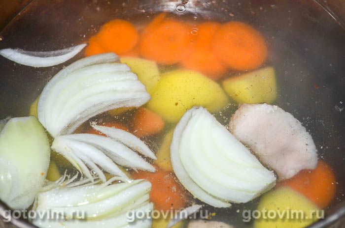 Фотографии рецепта Рыбацкая уха, 04 Рыбацкая уха, Шаг 04