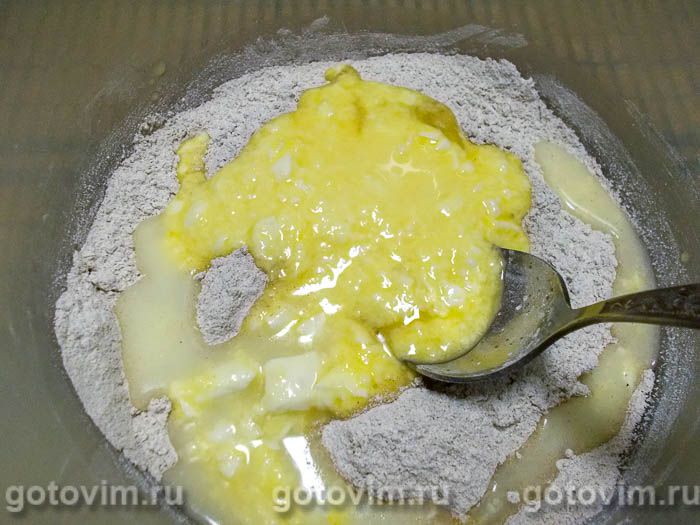 Фотографии рецепта Ржаные коржики, 03 Ржаные коржики, Шаг 03