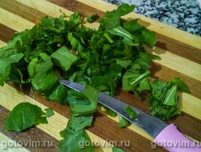 Фотографии рецепта Салат из артишоков с брынзой, огурцом и рукколой , 05 Салат из артишоков с брынзой, огурцом и рукколой , Шаг 05