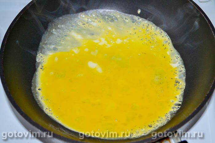 Фотографии рецепта Мясной салат с говядиной и яичными блинчиками, 01 Мясной салат с говядиной и яичными блинчиками, Шаг 01
