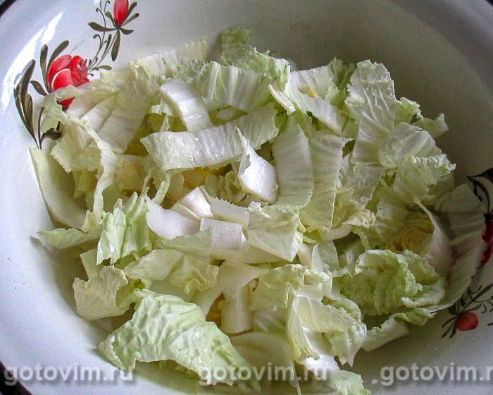 Фотографии рецепта Корейский салат с куриными желудками, 02 Корейский салат с куриными желудками, Шаг 02