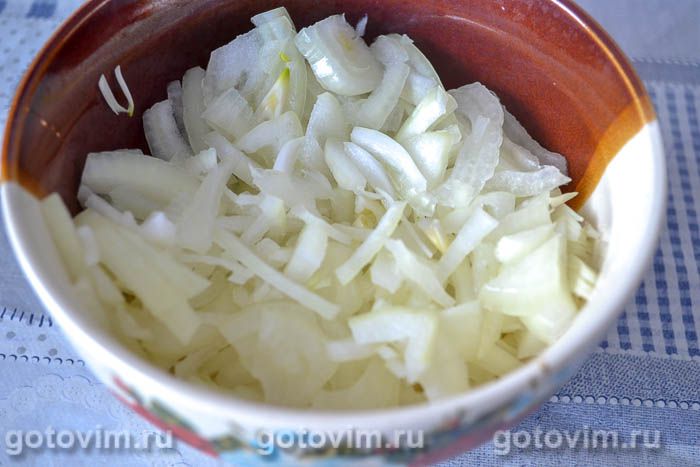 Фотографии рецепта Салат «Мужские слезы» с курицей и корейской морковью, 02 Салат «Мужские слезы» с курицей и корейской морковью, Шаг 02