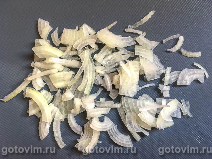 Фотографии рецепта Салат с крабовыми палочками и помидорами «Сен-Флур», 01 Салат с крабовыми палочками и помидорами «Сен-Флур», Шаг 01