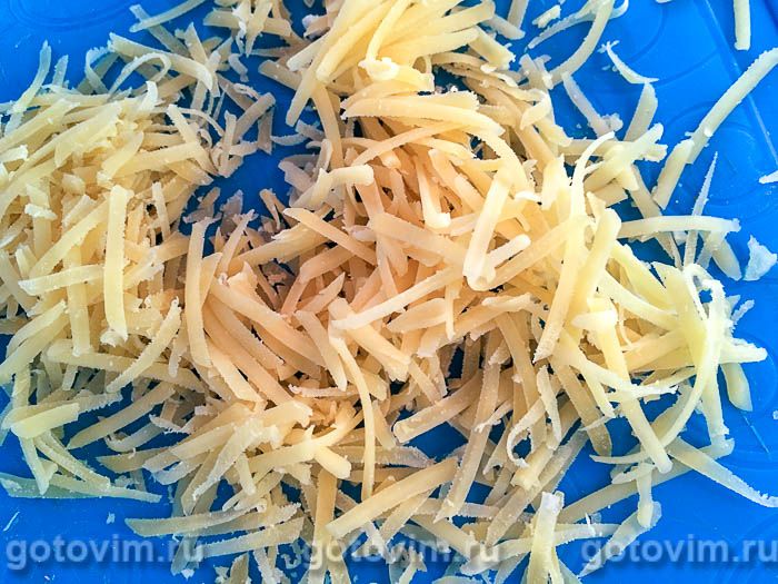 Фотографии рецепта Салат с крабовыми палочками и помидорами «Сен-Флур», 05 Салат с крабовыми палочками и помидорами «Сен-Флур», Шаг 05
