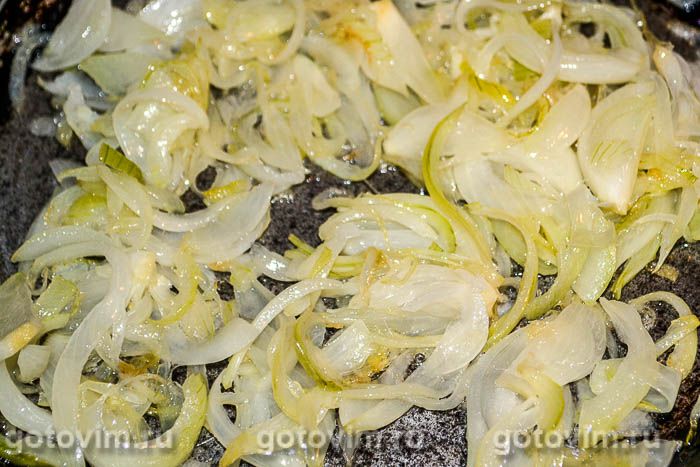 Фотографии рецепта Слоеный салат из языка с овощами «Язык дракона», 05 Слоеный салат из языка с овощами «Язык дракона», Шаг 05