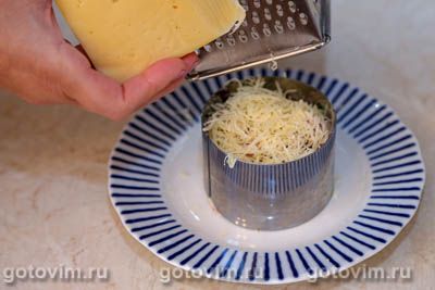 Фотографии рецепта Салат из языка с овощами и сыром, 03 Салат из языка с овощами и сыром, Шаг 03