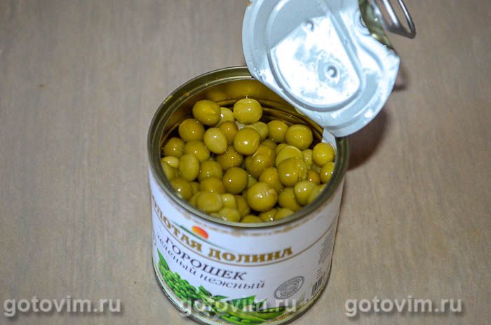Фотографии рецепта Салат с кальмарами и крабовыми палочками, 05 Салат с кальмарами и крабовыми палочками, Шаг 05