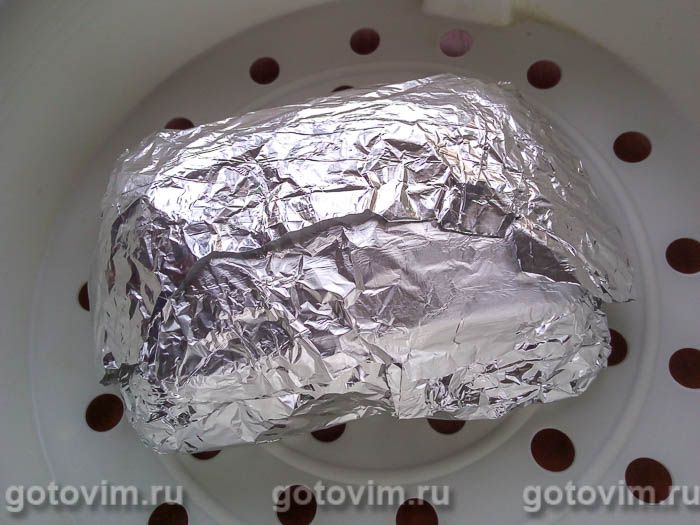Фотографии рецепта Сало в мультиварке с молодым чесноком , 04 Сало в мультиварке с молодым чесноком , Шаг 04