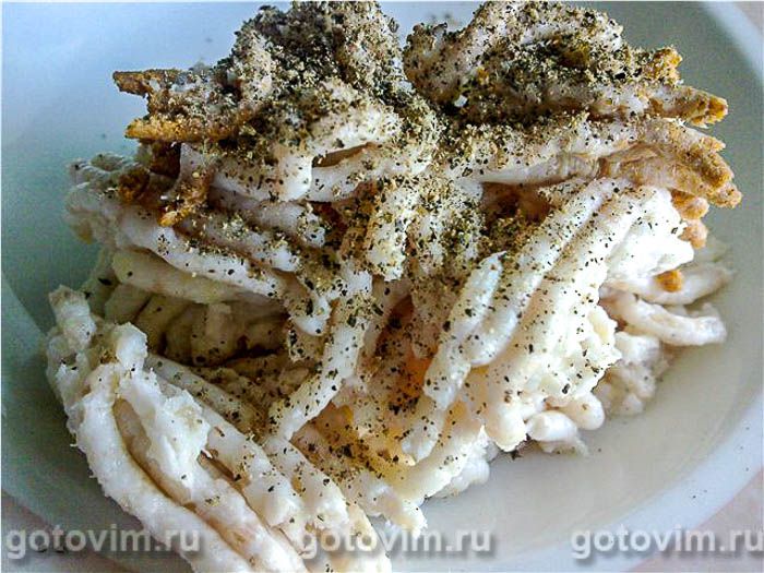 Фотографии рецепта Закуска из сала с чесноком, 01 Закуска из сала с чесноком, Шаг 01