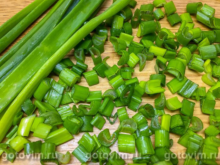 Фотографии рецепта Салат из пекинской капусты, кукурузы и огурца с майонезом, 05 Салат из пекинской капусты, кукурузы и огурца с майонезом, Шаг 05