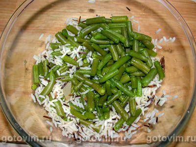 Фотографии рецепта Куриный салат с рисом и карри, 03 Куриный салат с рисом и карри, Шаг 03