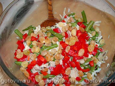 Фотографии рецепта Куриный салат с рисом и карри, 05 Куриный салат с рисом и карри, Шаг 05