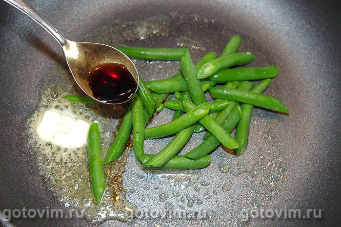 Фотографии рецепта Салат из стручковой фасоли с тыквой и цветной капустой, 03 Салат из стручковой фасоли с тыквой и цветной капустой, Шаг 03