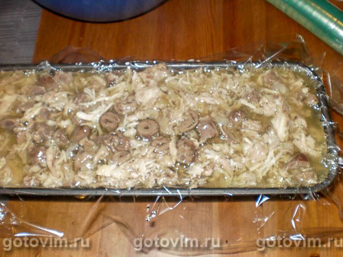 Фотографии рецепта Сальтисон из курицы в мультиварке, 06 Сальтисон из курицы в мультиварке, Шаг 06