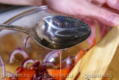 Фотографии рецепта Салат из помидоров с гранатом, 03 Салат из помидоров с гранатом, Шаг 03