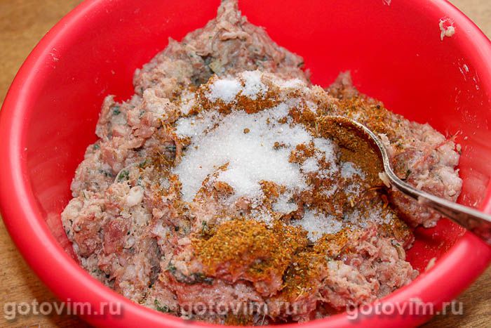 Фотографии рецепта Самса из свинины , 06 Самса из свинины , Шаг 06