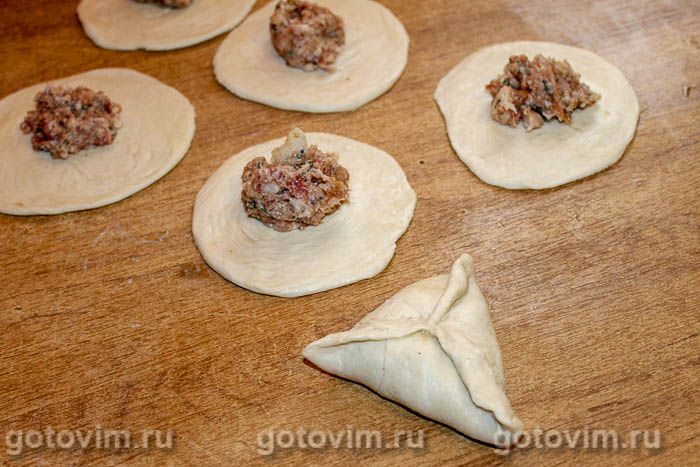 Фотографии рецепта Самса из свинины , 07 Самса из свинины , Шаг 07