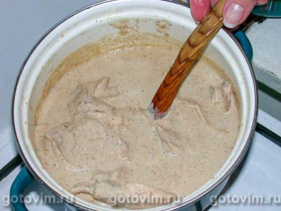 Фотографии рецепта Сациви из курицы, 04 Сациви из курицы, Шаг 04