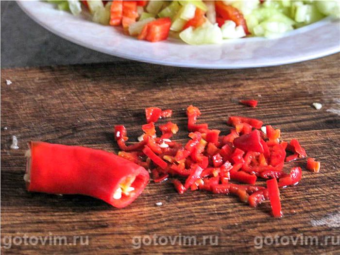 Фотографии рецепта Шакшука (или матбуха с яйцом), 03 Шакшука (или матбуха с яйцом), Шаг 03