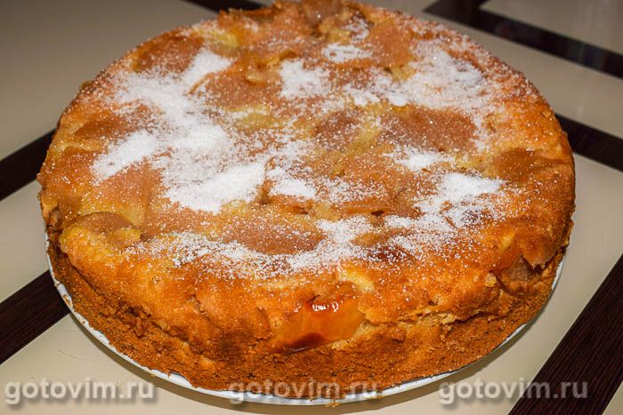 Фотографии рецепта Шарлотка с яблоками, 08 Шарлотка с яблоками, Шаг 08