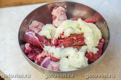 Фотографии рецепта Шашлык из баранины в луковом маринаде, 05 Шашлык из баранины в луковом маринаде, Шаг 05