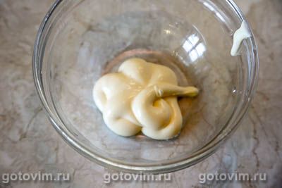 Фотографии рецепта Шашлык из грибов в майонезе с чесноком, 02 Шашлык из грибов в майонезе с чесноком, Шаг 02
