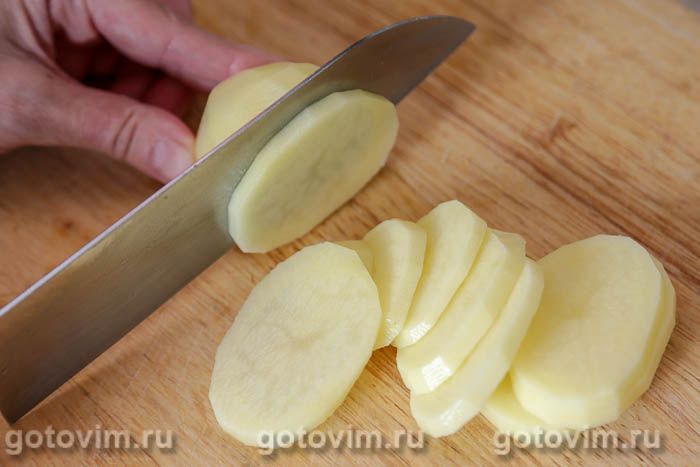 Фотографии рецепта Шашлык «Наполеон» с картофелем (в духовке), 03 Шашлык «Наполеон» с картофелем (в духовке), Шаг 03